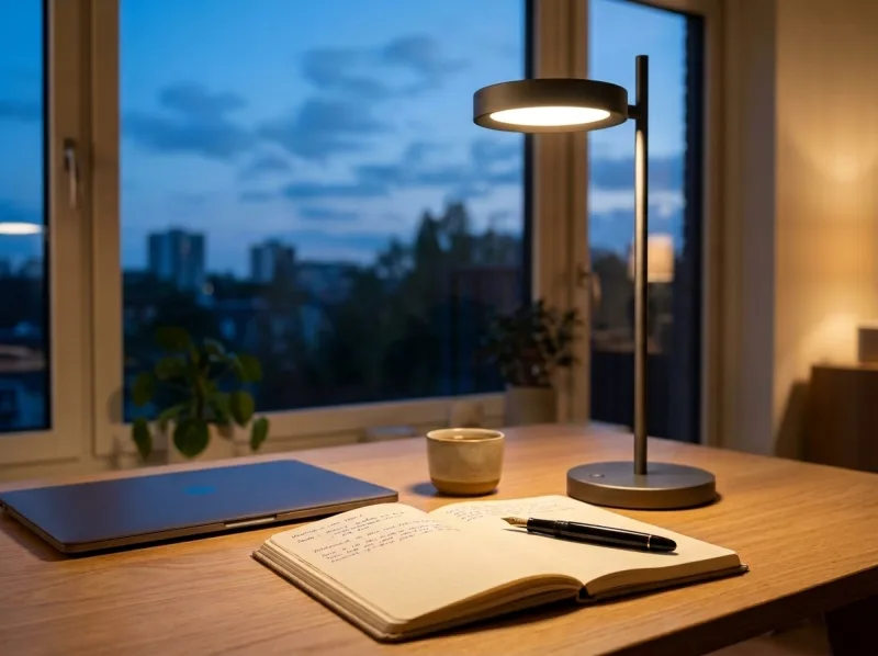 LuminaNordic™ Minimalist Wireless Reading Lamp
